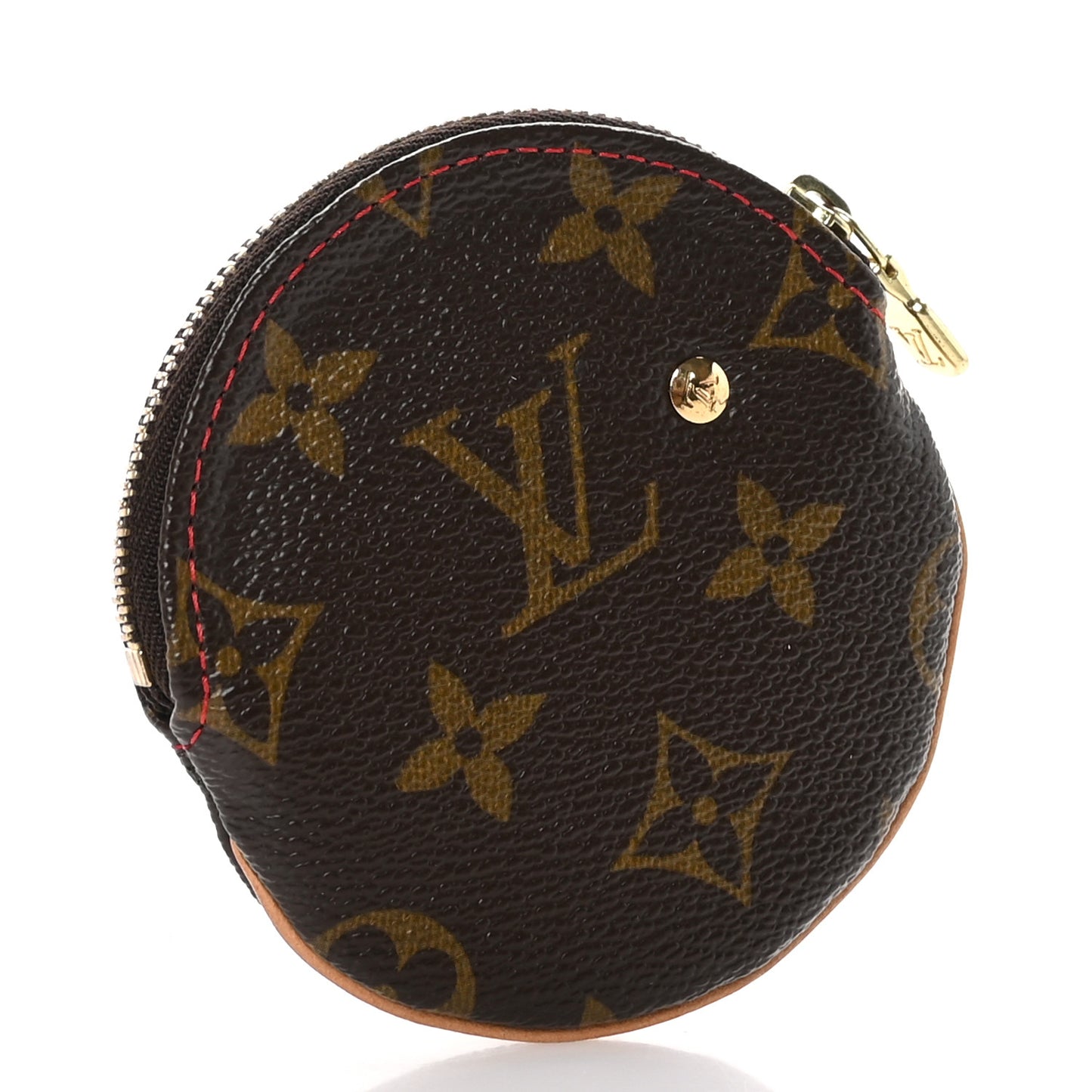 Monogram Cerises Round Coin Purse