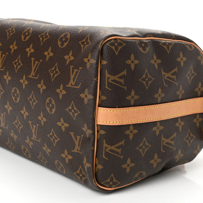 Louis Vuitton Monogram World Tour Speedy Bandouliere 30 10 of 12