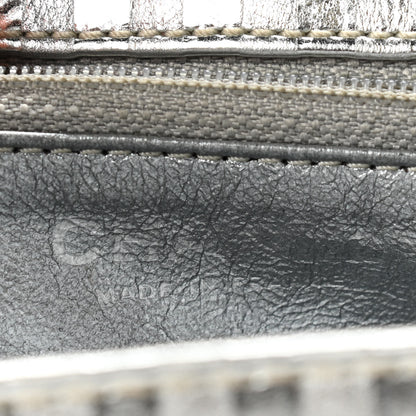 Chanel Metallic Aged Calfskin Striped Accordion Reissue 2.55 Mini Flap 6 of 18