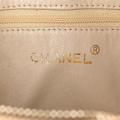 Chanel Lambskin Tassel CC Camera Case Beige 6 of 10