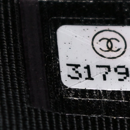 Chanel Caviar Quilted Small Handle With Care Vanity Case With Chain Black 7 of 10