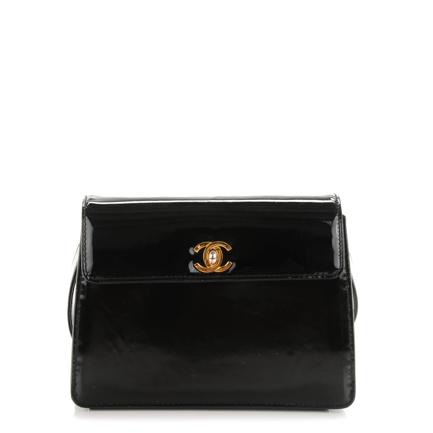 Chanel Patent Small Flap Bag Black 1 of 8