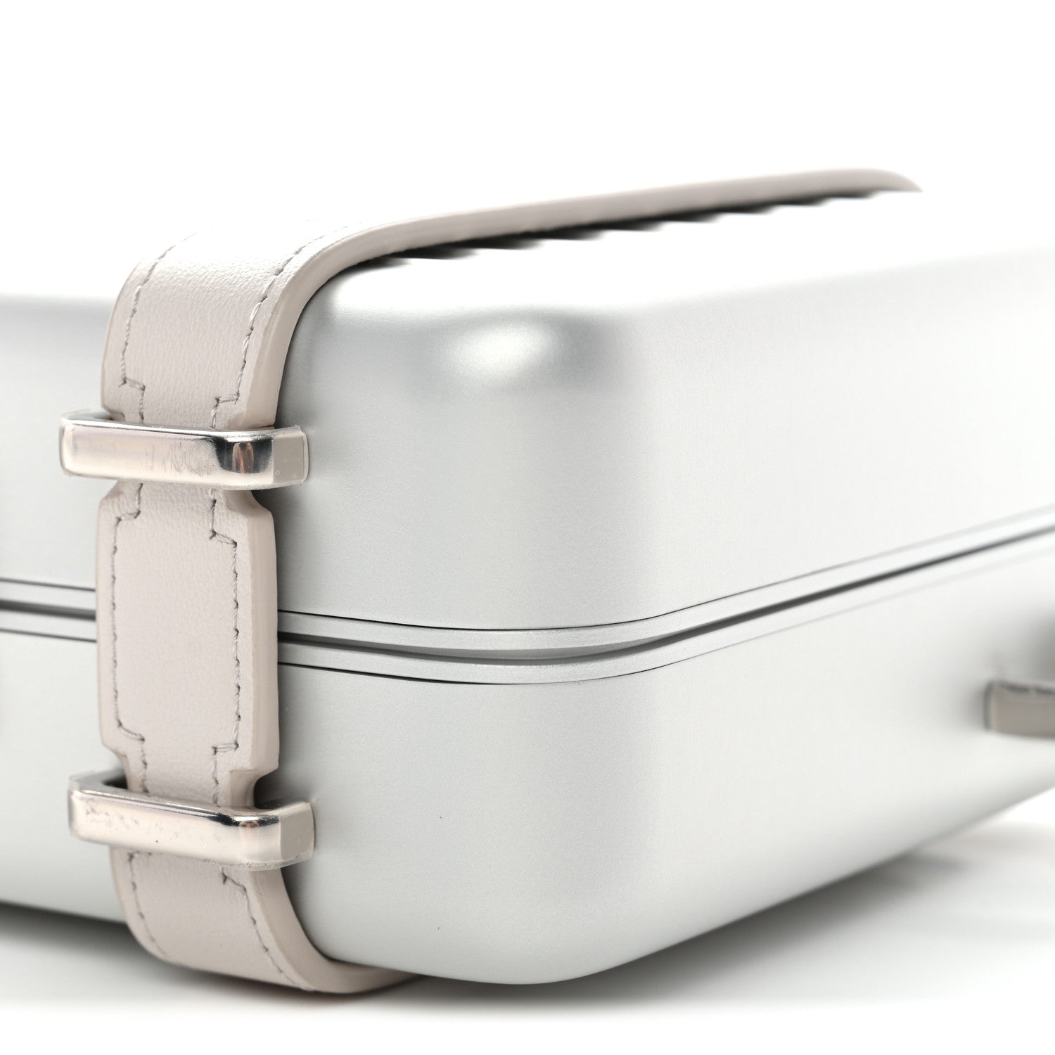 Christian Dior X RIMOWA Aluminum Personal Clutch On Strap Silver 10 of 11
