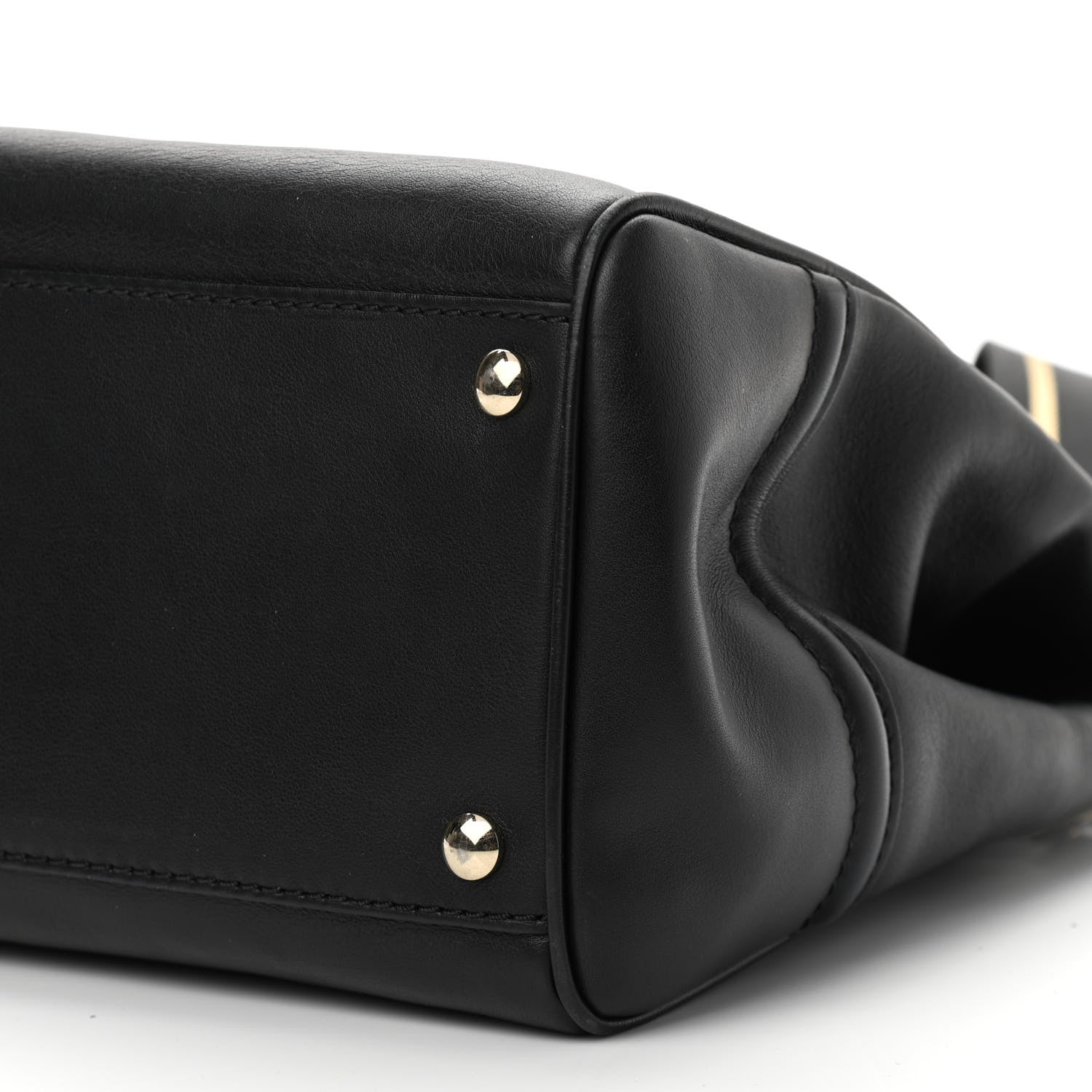 Versace Calfskin Large Palazzo Empire Bag Black 9 of 10