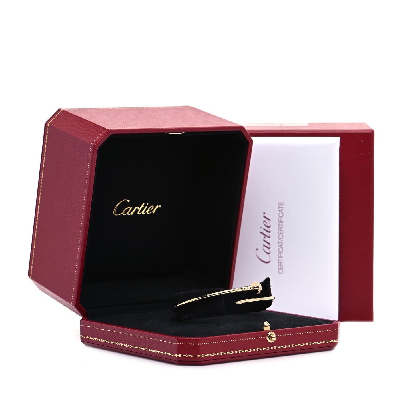 18K Yellow Gold Diamond Small Juste Un Clou Bracelet 18