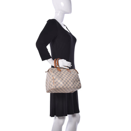 Louis Vuitton Damier Azur Speedy 25 2 of 26