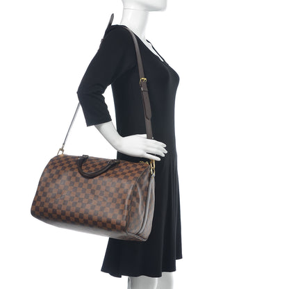 Louis Vuitton Damier Ebene Speedy Bandouliere 35 2 of 17