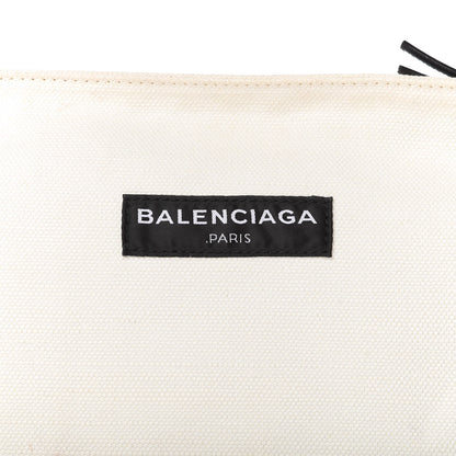 Balenciaga Cotton Canvas Logo Documents Case White 10 of 10