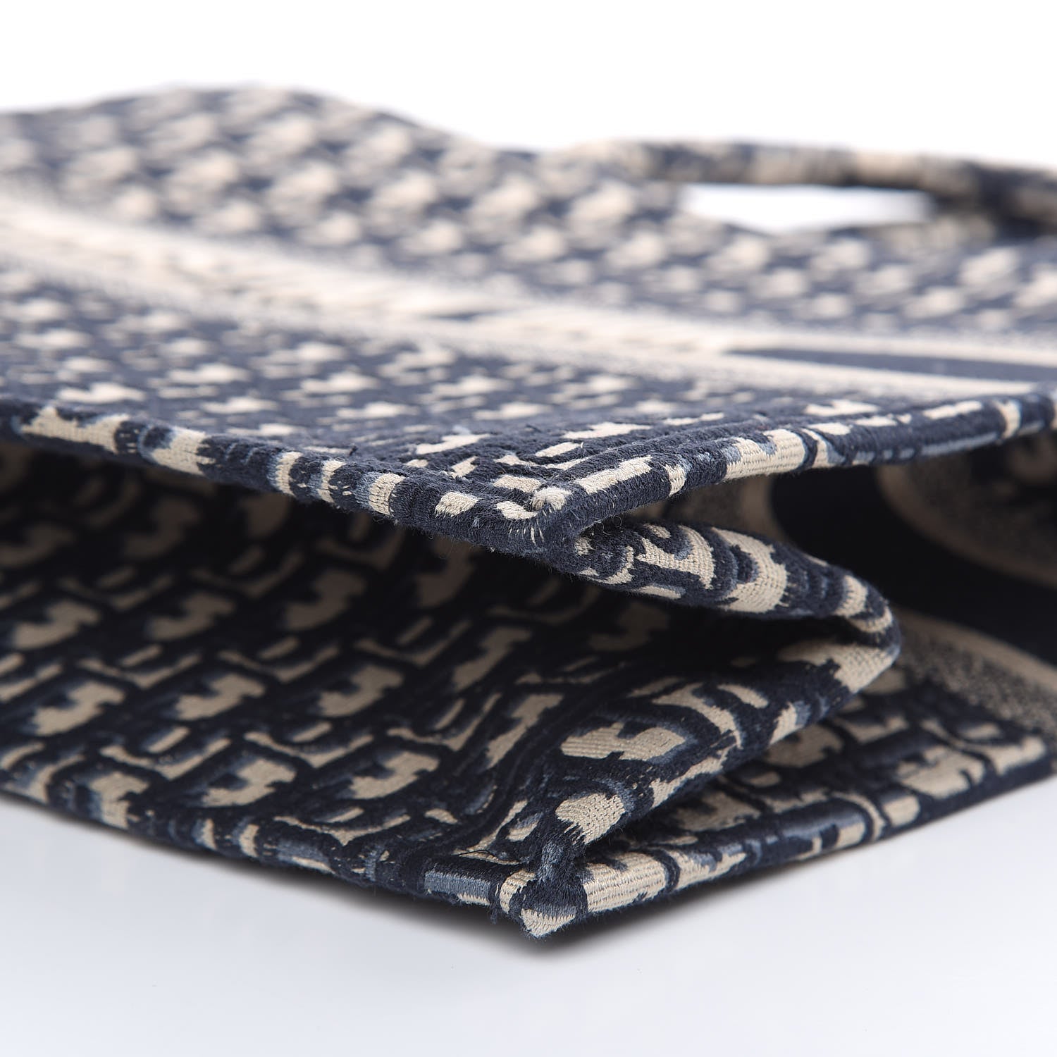 Christian Dior Oblique Book Tote Blue Multicolor 8 of 8