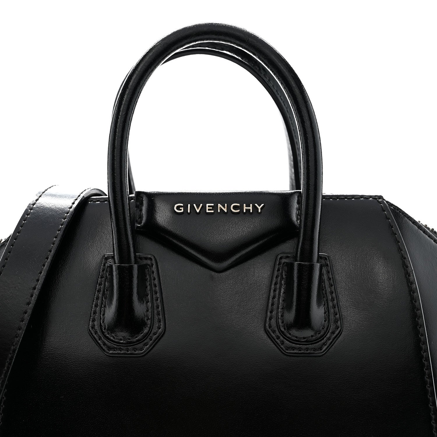 Givenchy Shiny Lord Calfskin Mini Antigona Black 8 of 10