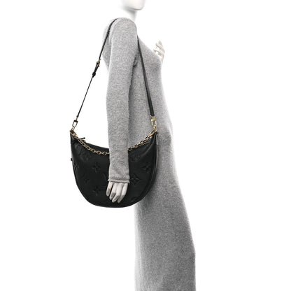 Louis Vuitton Empreinte Monogram Giant Loop Hobo Black 2 of 10