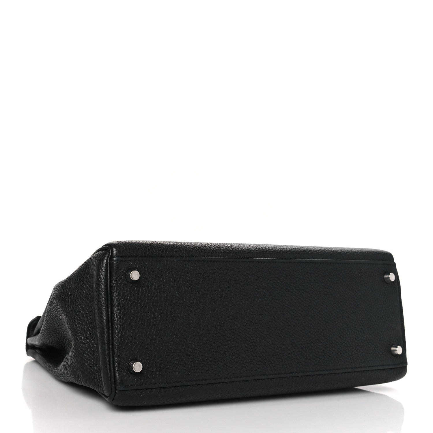 Hermes Taurillon Clemence Kelly Retourne 32 Black 4 of 14