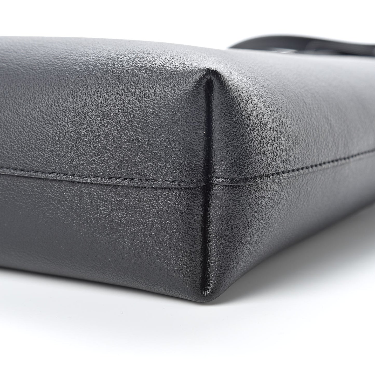 Calfskin Toy Shopping Tote Black