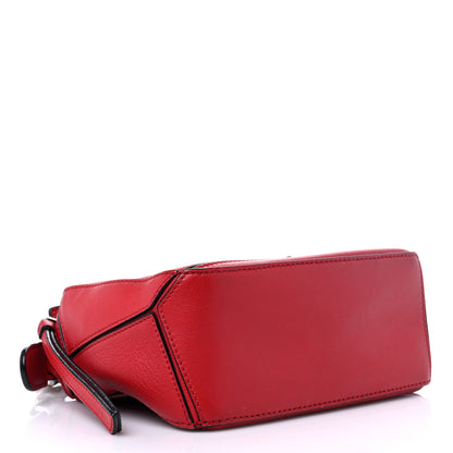Loewe Calfskin Mini Puzzle Bag Pomodoro 4 of 10