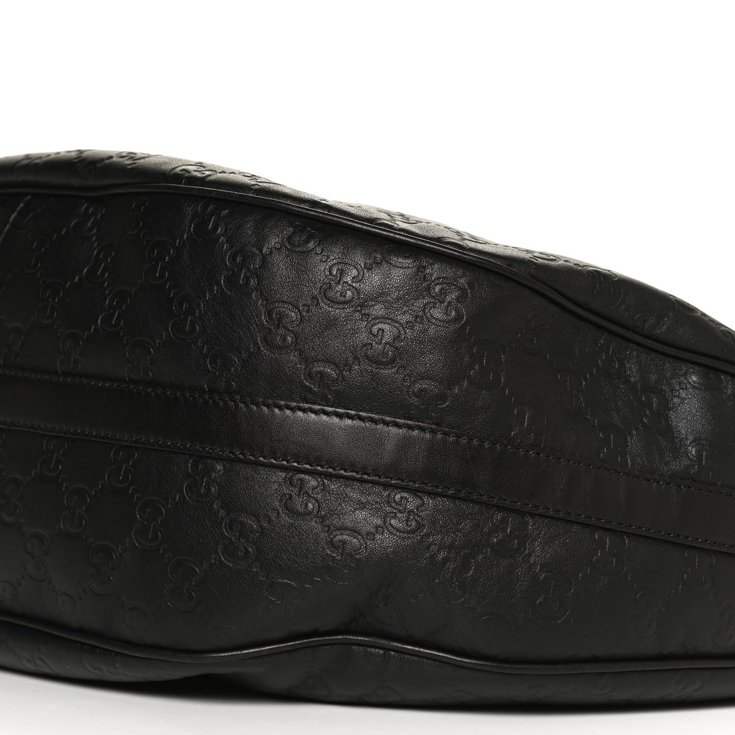 Gucci Guccissima Large GG Twins Hobo Black 11 of 13