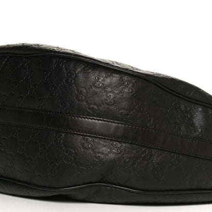 Gucci Guccissima Large GG Twins Hobo Black 11 of 13