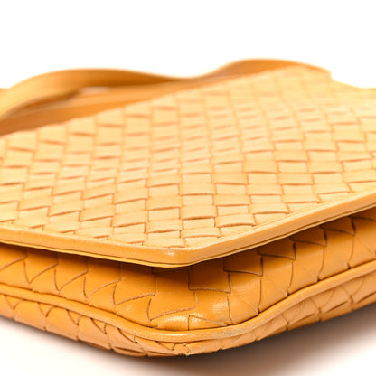 Bottega Veneta Nappa Intrecciato Flap Crossbody Orange 9 of 11