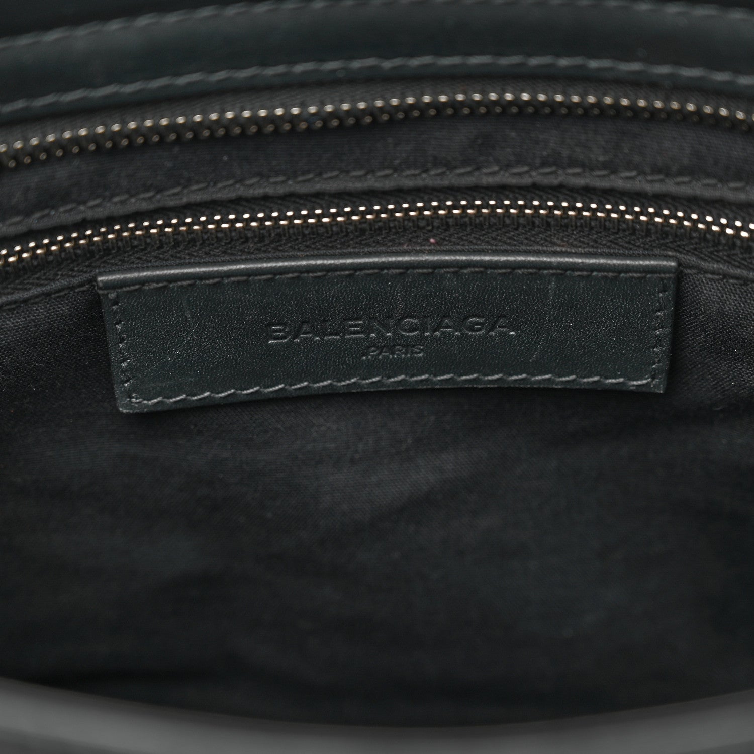 Balenciaga Smooth Calfskin Metallic Patent Giant 12 Silver Hardware City Vert Poker Fonce 6 of 15