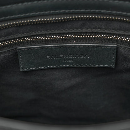 Balenciaga Smooth Calfskin Metallic Patent Giant 12 Silver Hardware City Vert Poker Fonce 6 of 15