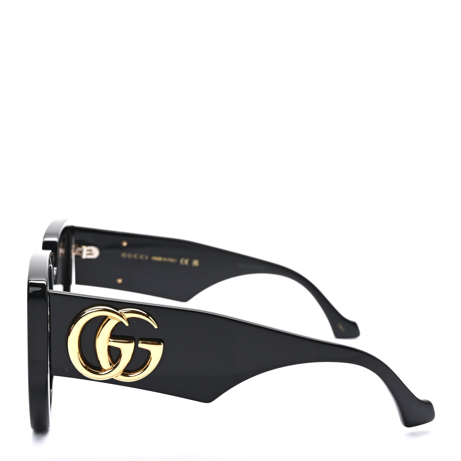 Gucci Acetate Square Frame Sunglasses GG0956S Black 3 of 8