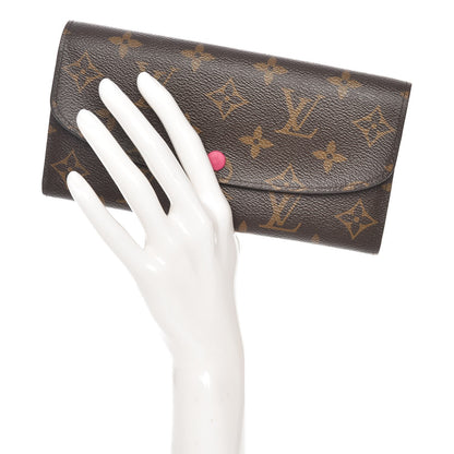 Louis Vuitton Monogram Emilie Wallet Hot Pink 2 of 8
