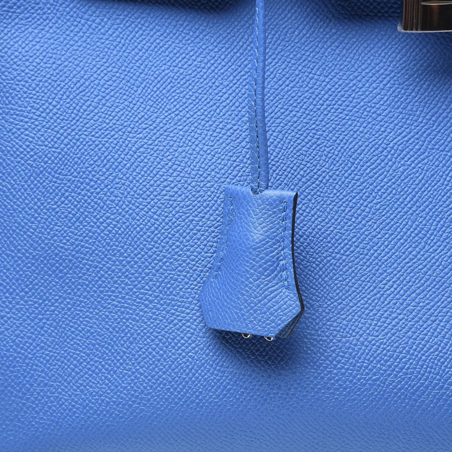 Epsom Birkin 30 Bleu Zanzibar