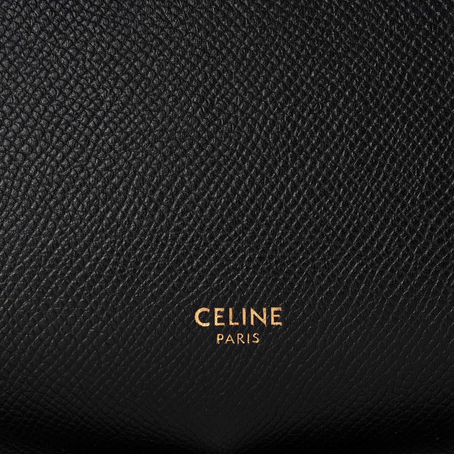 Grained Calfskin Micro Belt Bag Black