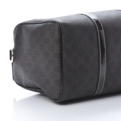 Gucci GG Supreme Monogram Medium Boston Dark Brown 9 of 11