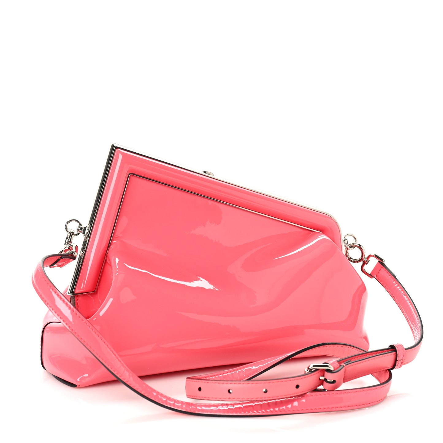 Vitello Vernice Midi Fendi First Pink Dalia