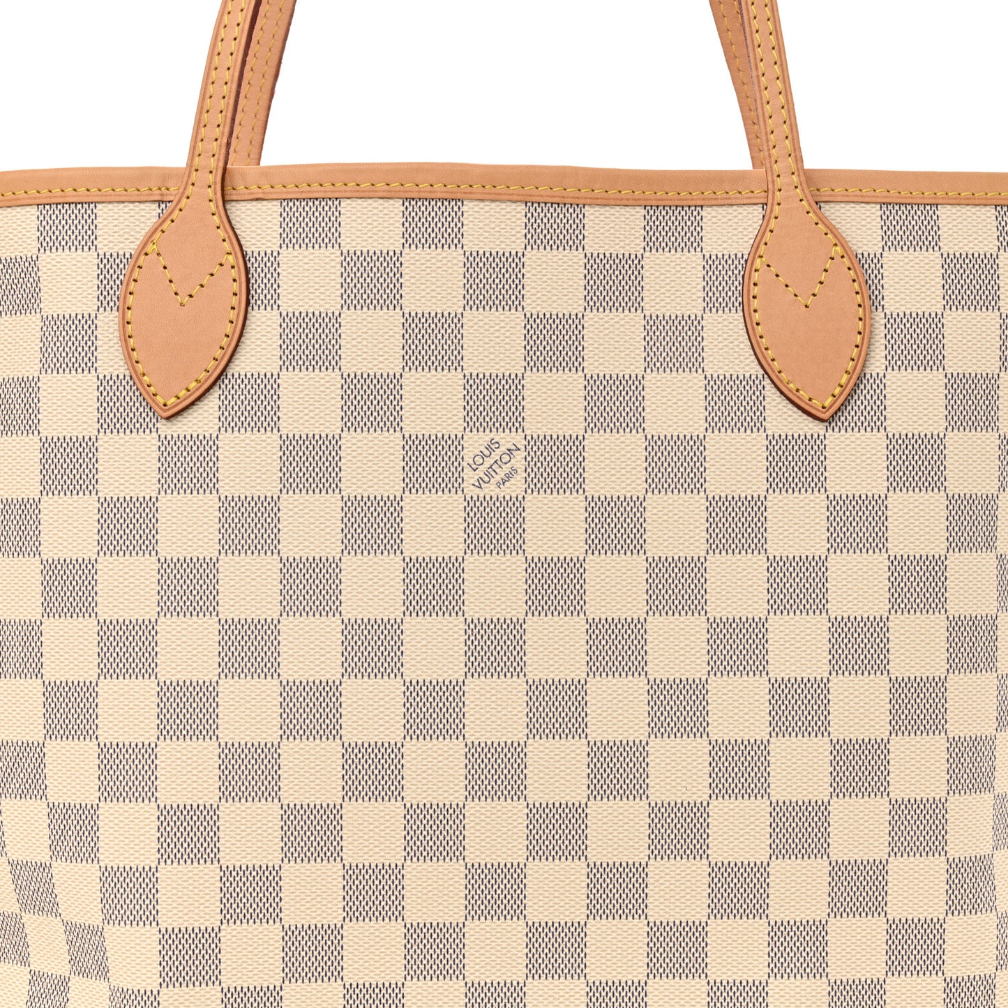 Damier Azur Neo Neverfull MM Rose Ballerine