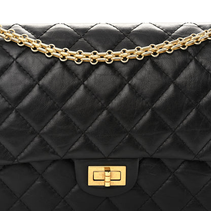 Chanel Aged Calfskin Quilted 2.55 Reissue 226 Flap Black 8 of 11