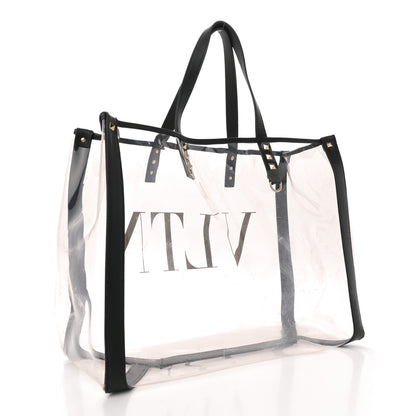 Valentino Garavani Plexy VLTN Shopping Bag Transparent 4 of 16