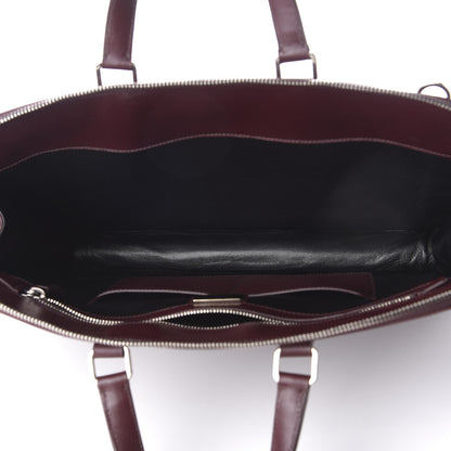 Prada Saffiano Travel Briefcase Granato 4 of 9