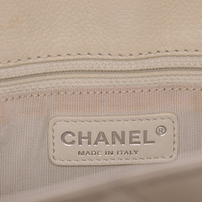 Chanel Caviar Quilted Grand Shopping Tote GST Ivory 7 of 9