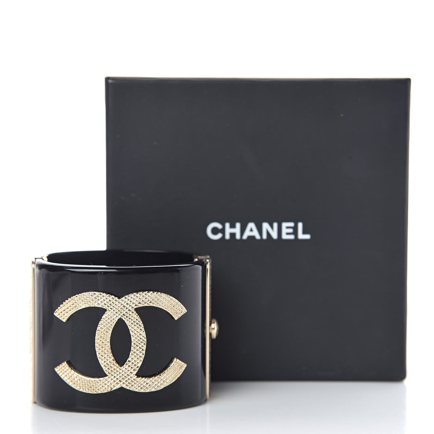 Resin CC Cuff Black Gold