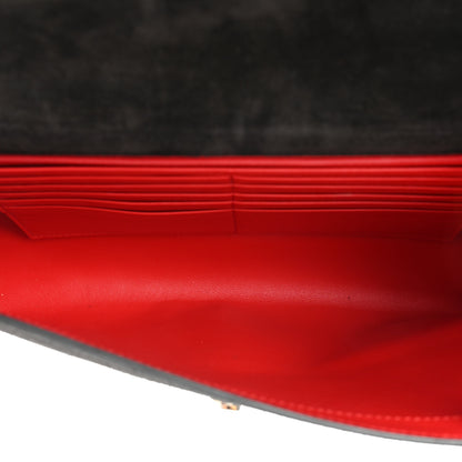 Christian Louboutin Calfskin Broken Glass Loubiblues Disikroul Satchel Latte Bronze 5 of 20