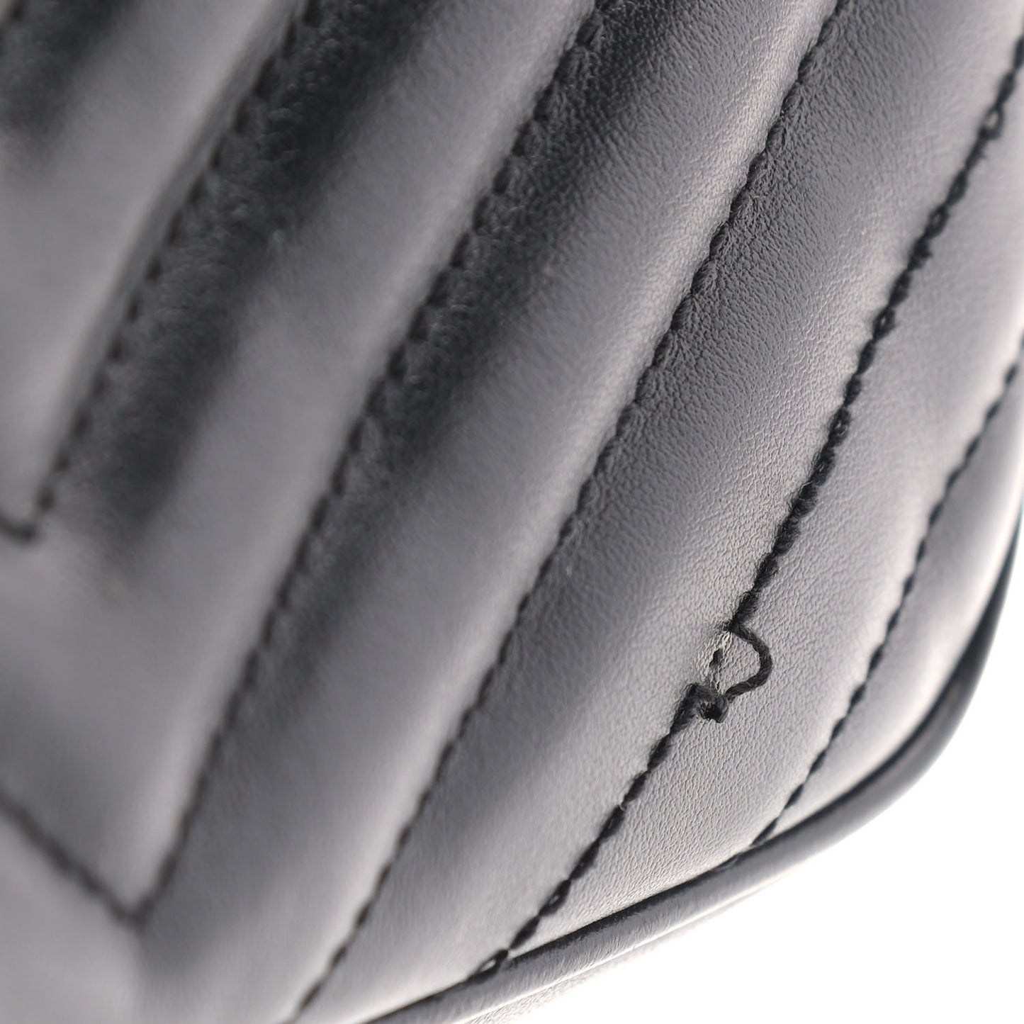 Calfskin Matelasse Monogram Lou Camera Bag Black