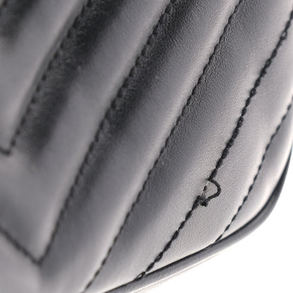 Saint Laurent Calfskin Matelasse Monogram Lou Camera Bag Black 12 of 12