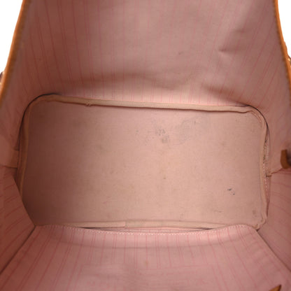 Louis Vuitton Damier Azur Neo Neverfull MM Rose Ballerine 5 of 9