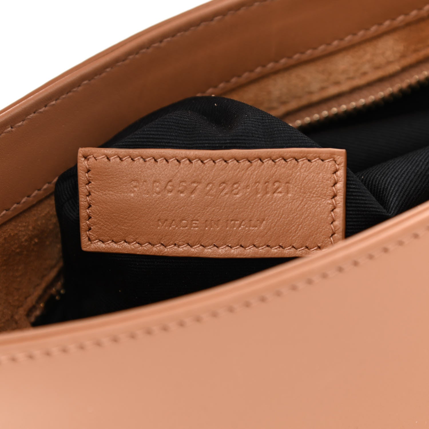 Saint Laurent Smooth Calfskin Le 5 A 7 Hobo Brown 7 of 10