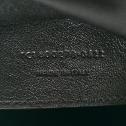 Saint Laurent Sheepskin Matelasse Chevron Monogram Large College Satchel Black 7 of 10