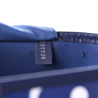 Louis Vuitton Monogram Escale Neverfull MM Blue 9 of 11