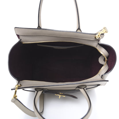 Mulberry Classic Grain Small Bayswater Zip Tote Dune 4 of 8