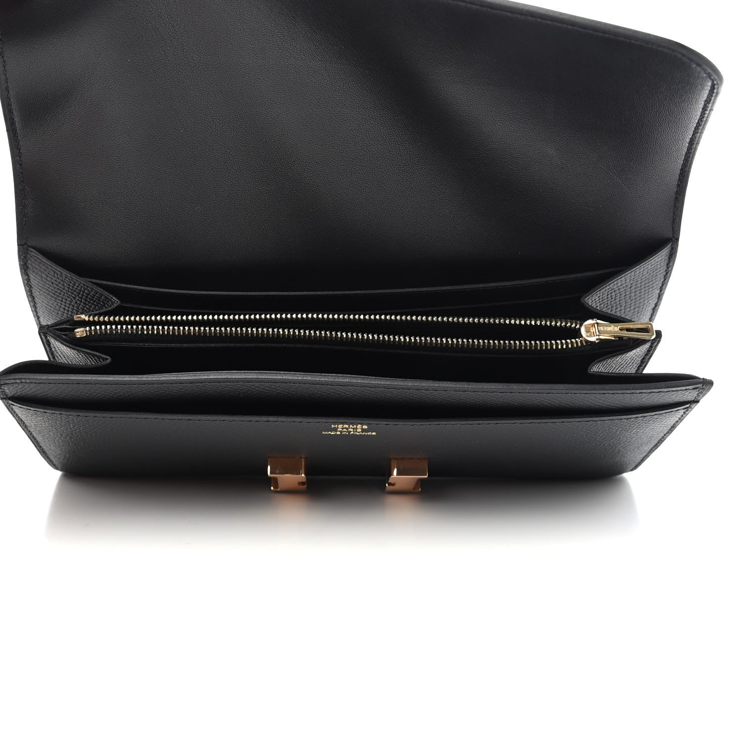 Hermes Epsom Constance Long Wallet Black 4 of 4