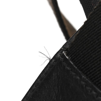 Gucci Canvas Double Buckle Flap Messenger Bag Black 11 of 11