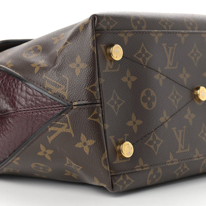Louis Vuitton Ostrich Lizard Majestueux Tote MM Bordeaux 7 of 9