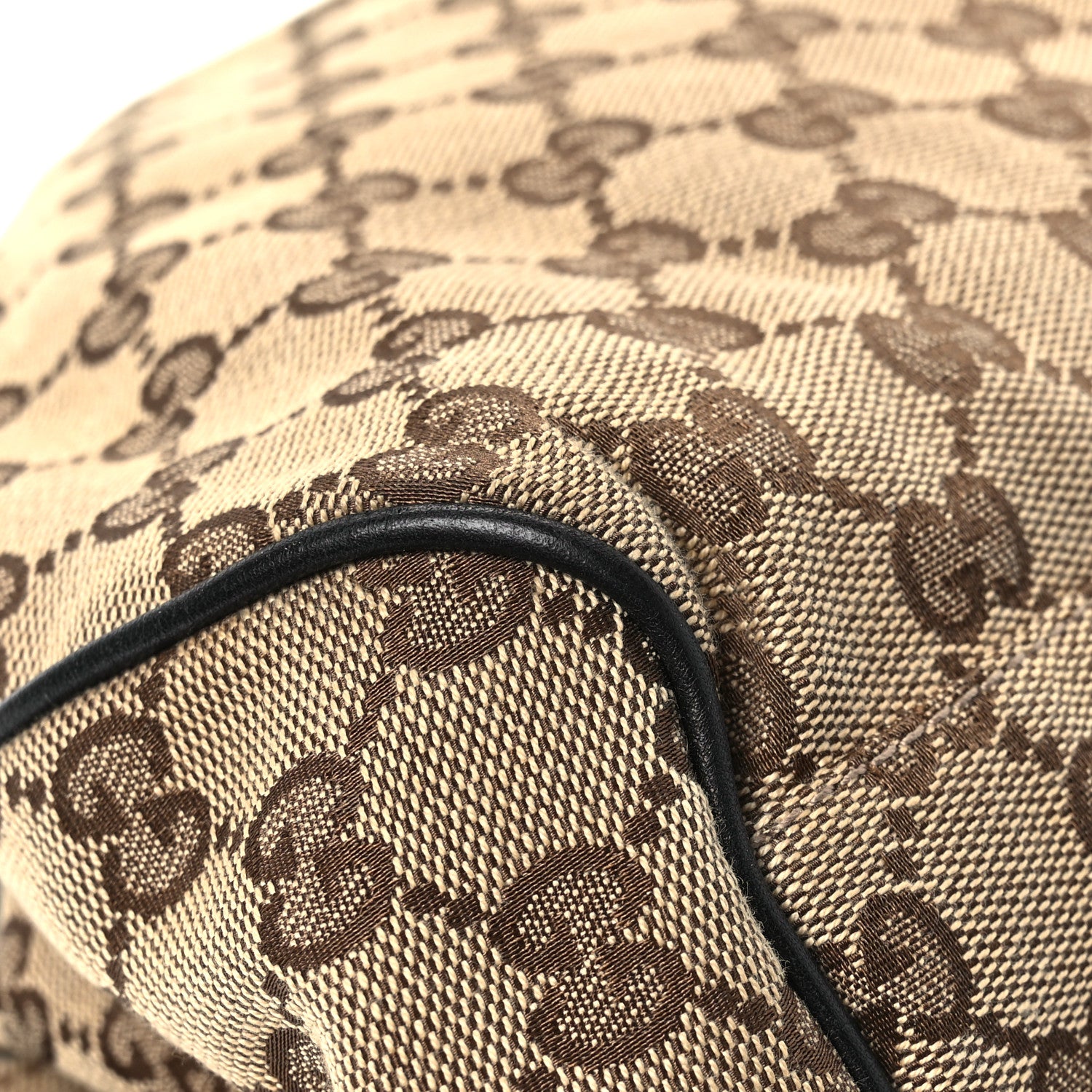 Gucci Monogram Medium Sukey Boston Bag Black 11 of 14