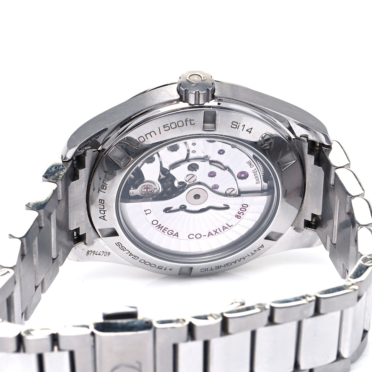 Stainless Steel 41mm Seamaster Aqua Terra Master Co-Axial Chronometer Automatic Watch Blue 231.10.42.21.03.003