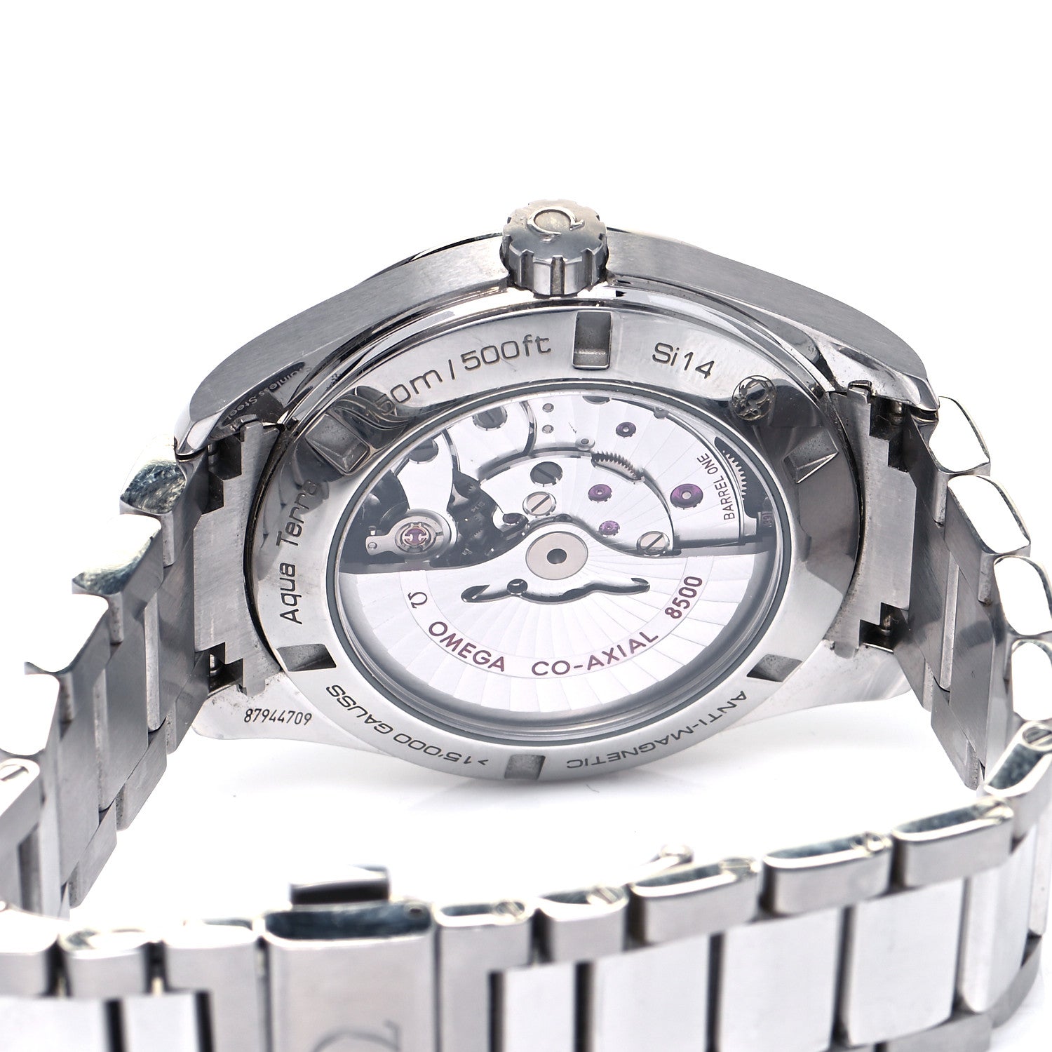 Omega Stainless Steel 41mm Seamaster Aqua Terra Master Co-Axial Chronometer Automatic Watch Blue 231.10.42.21.03.003 4 of 5