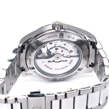 Omega Stainless Steel 41mm Seamaster Aqua Terra Master Co-Axial Chronometer Automatic Watch Blue 231.10.42.21.03.003 4 of 5